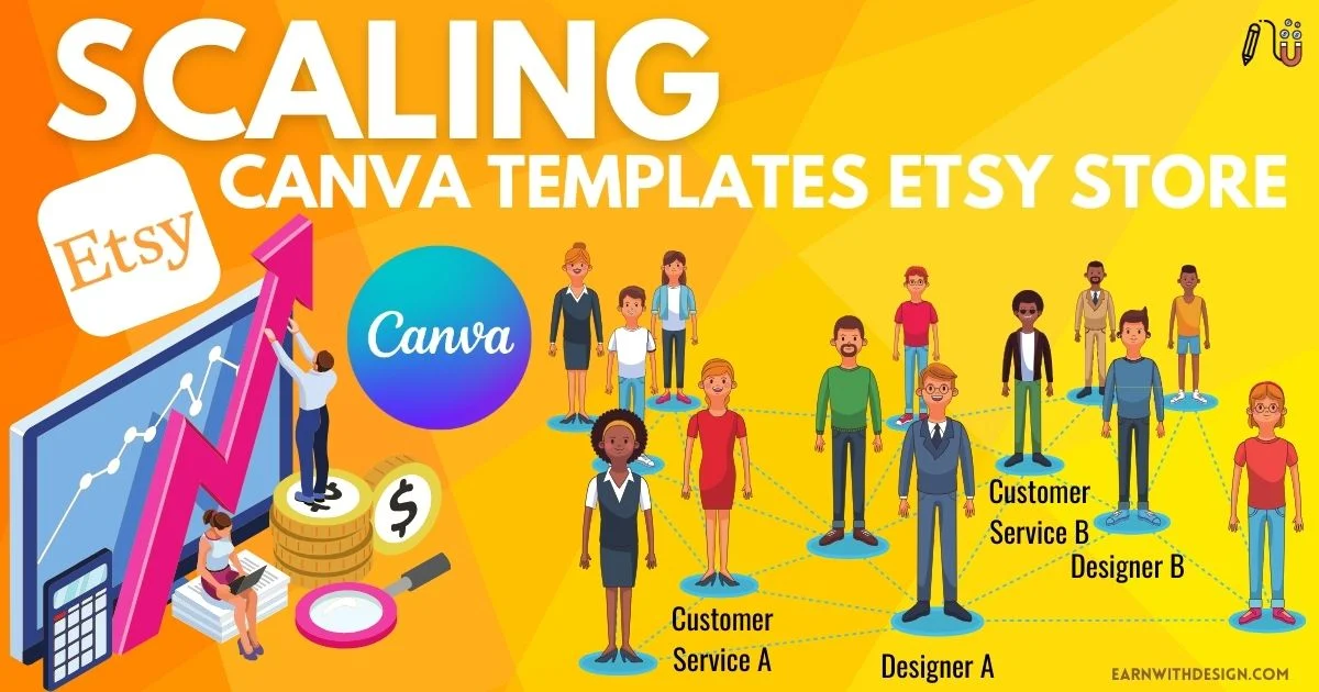 How To Scaling your canva templates etsy store and Make Money Online canva templates etsy store scaling step-by-step