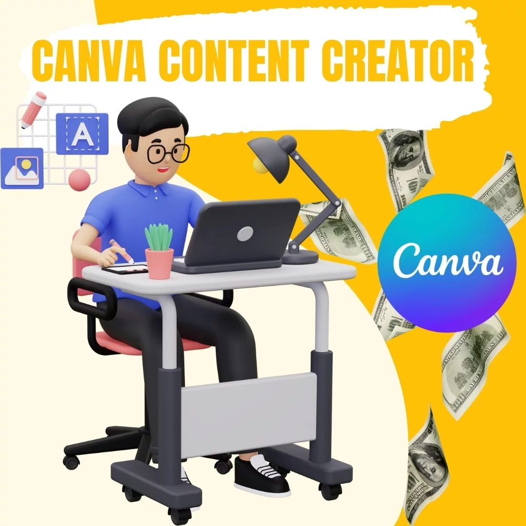 canva content creator make money online with canva content creator