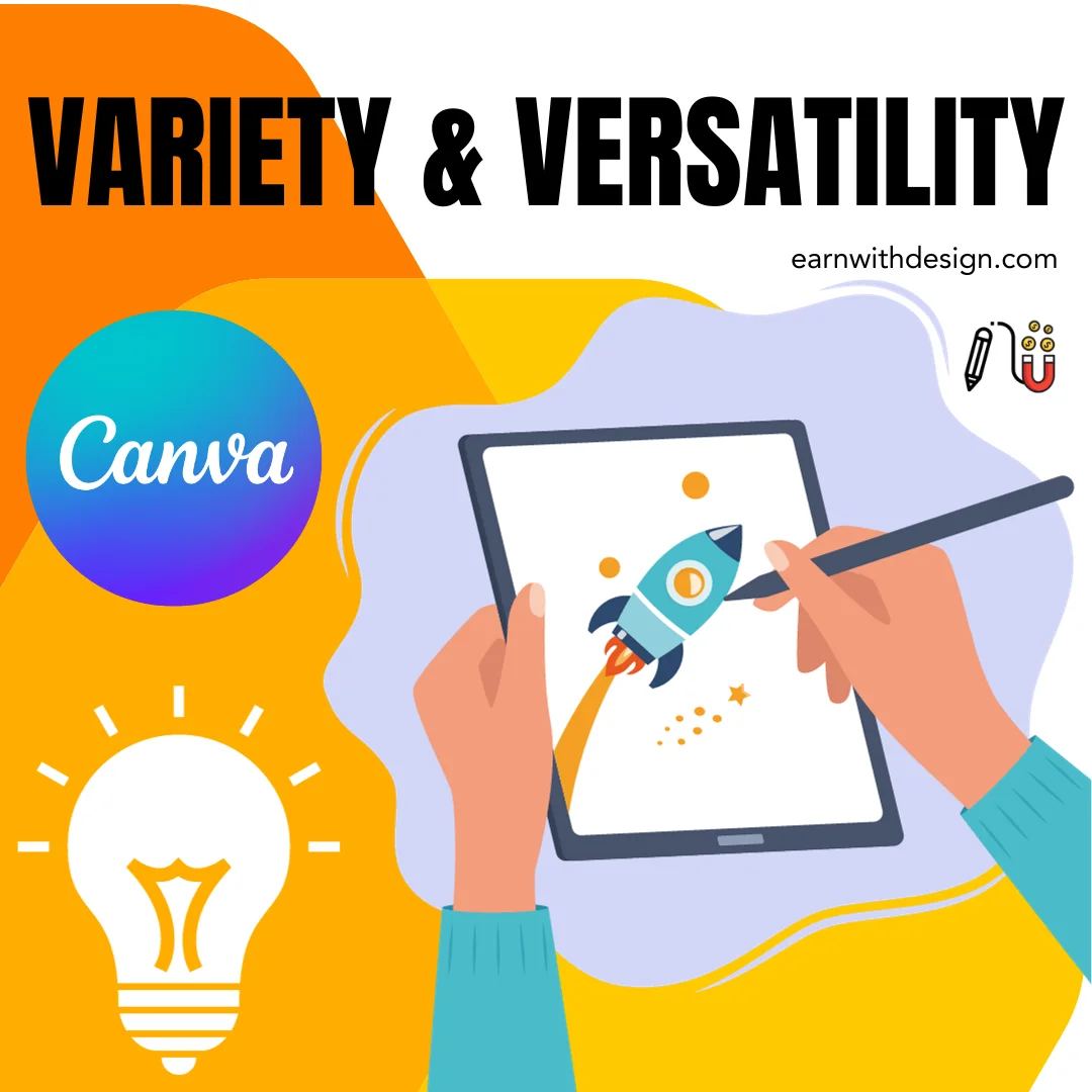 variety & versatility canva templates create variety and versatility