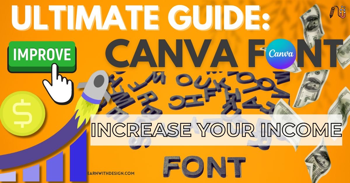 how cnva font improve design and make money online