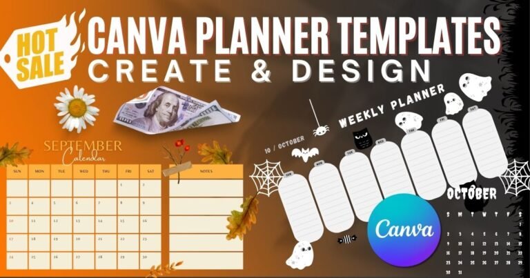 create and design canva planner template step-by-step guide