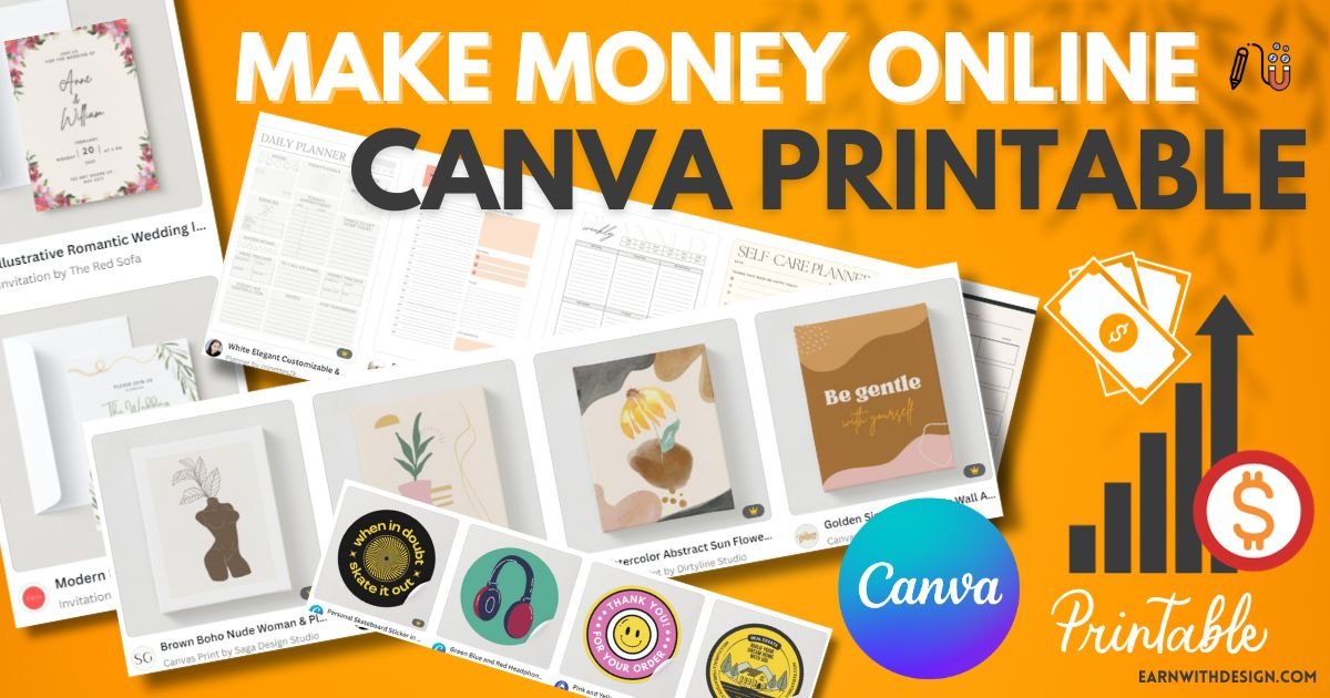 make money on with canva printable cacnva printable canva make money online step-by-step