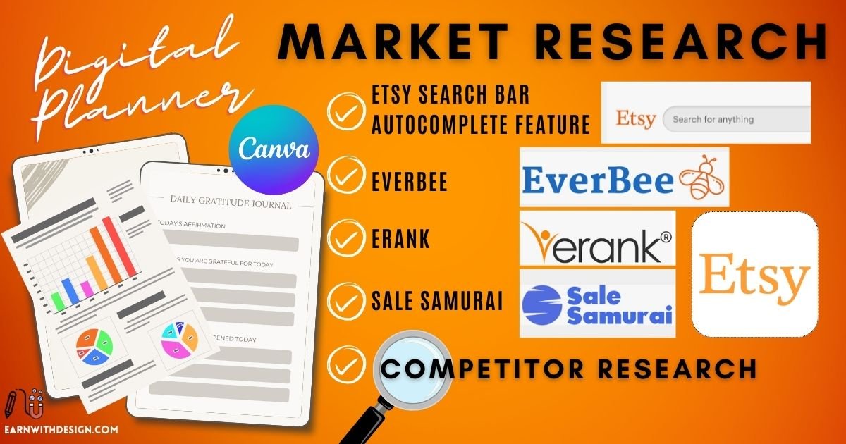 market research and competitor research on etsy