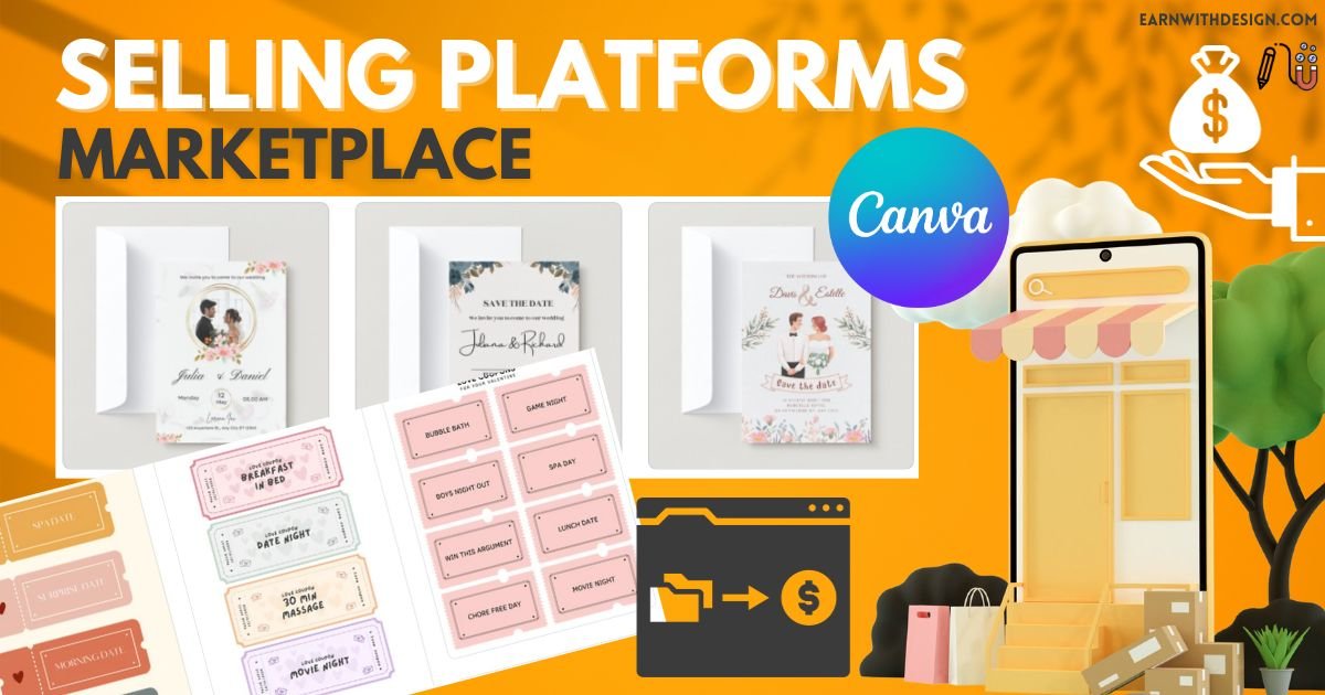 selling platform selling platform or marketplace for canva printable make money online