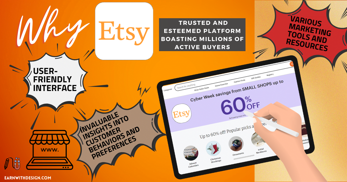 why use easy marketplace to sell digital planner