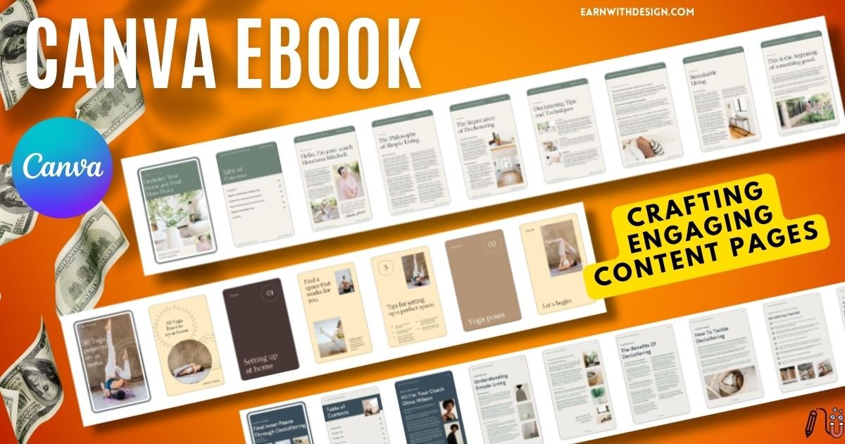 canva ebook Crafting Engaging Content Pages and make sellable ebook with canva