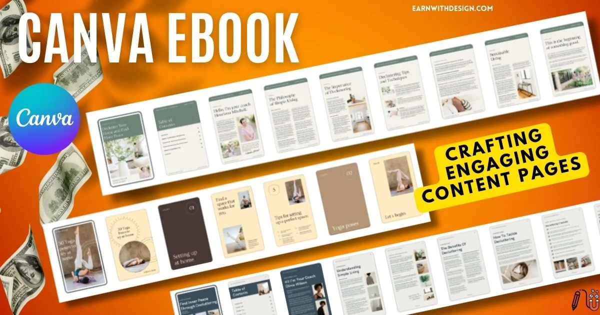 canva ebook Crafting Engaging Content Pages canva ebook Crafting Engaging Content Pages and make sellable ebook with canva