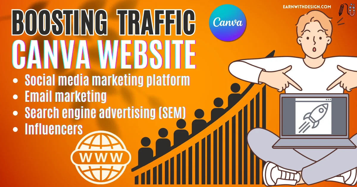 canva website boosting traffic canva website boosting traffic make money online with canva