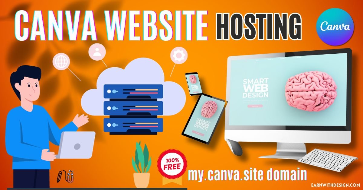 canva website hosting make money online with canva