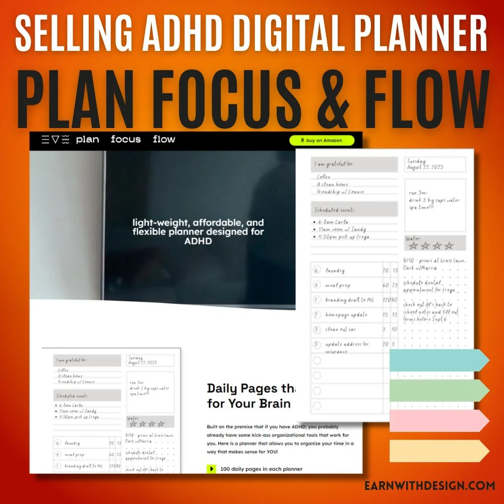 Inspiring Examples of Successful ADHD Digital Planner Websites_ Plan Focus & Flow daily planner attention deficit hyperactivity disorder best adhd planners different types of planners