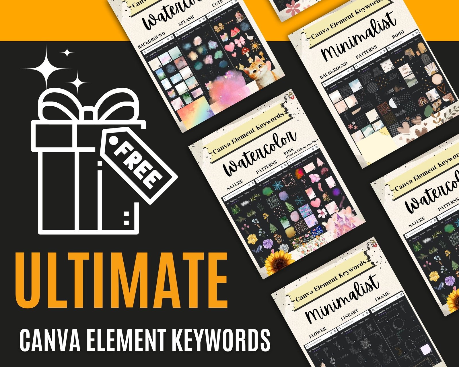 canva element keywords canva keywords best elements