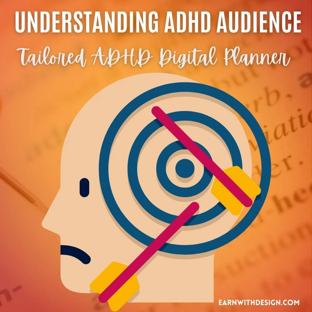 Understanding ADHD Audience - Tailored ADHD Digital Planner attention deficit hyperactivity disorder daily planner adhd minds adhd digital planner