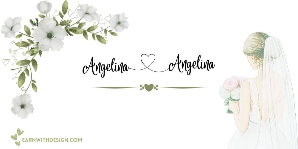best fonts calligraphy font right font perfect font great fonts best wedding fonts Angelina