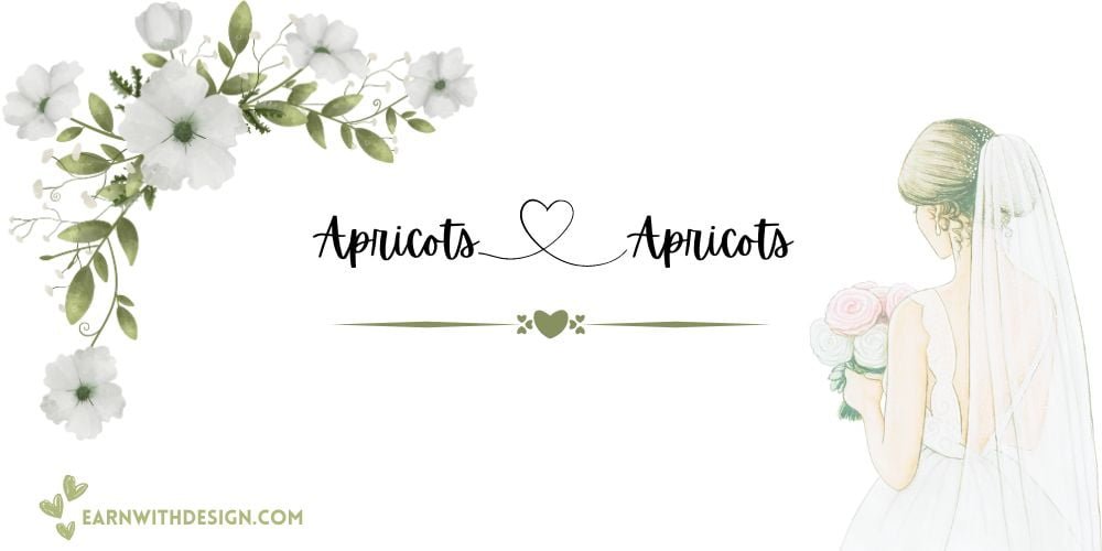 best fonts calligraphy font right font perfect font great fonts best wedding fonts Apricots
