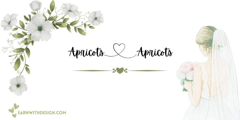 Apricots best fonts calligraphy font right font perfect font great fonts best wedding fonts Apricots