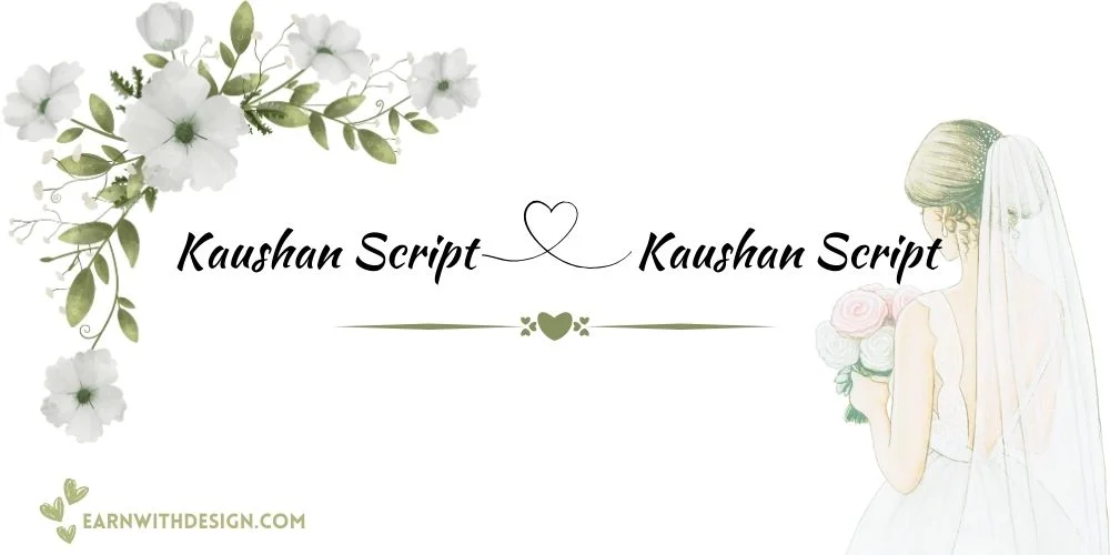 Kaushan Script best fonts calligraphy font right font perfect font great fonts best wedding fonts Kaushan Script
