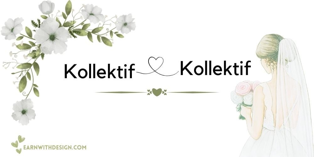 best fonts calligraphy font right font perfect font great fonts best wedding fonts Kollektif