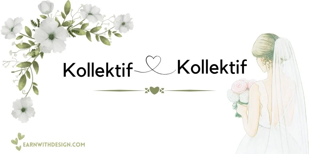 Kollektif best fonts calligraphy font right font perfect font great fonts best wedding fonts Kollektif