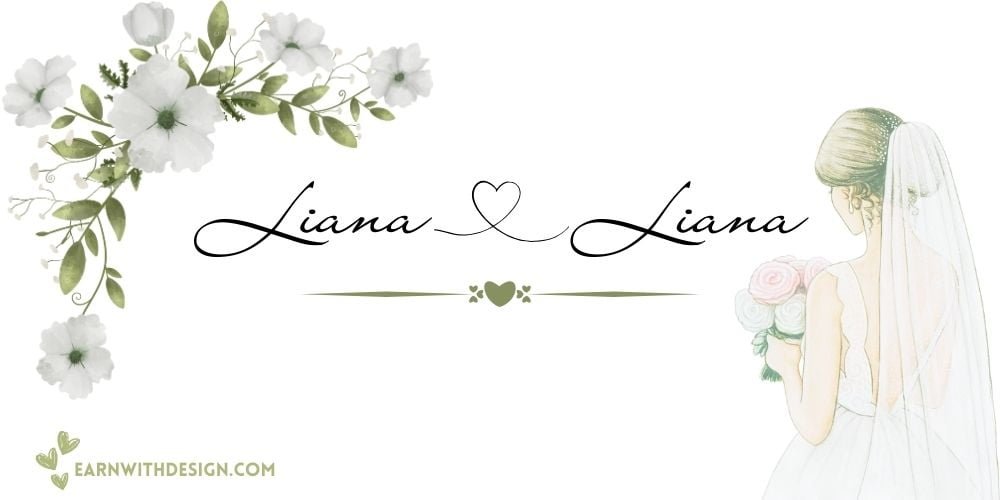 best fonts calligraphy font right font perfect font great fonts best wedding fonts Liana