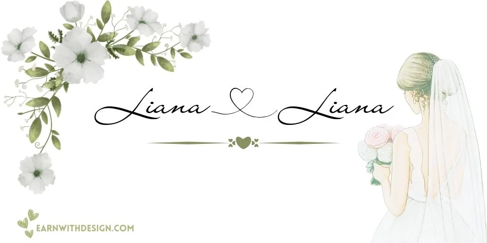 Liana best fonts calligraphy font right font perfect font great fonts best wedding fonts Liana