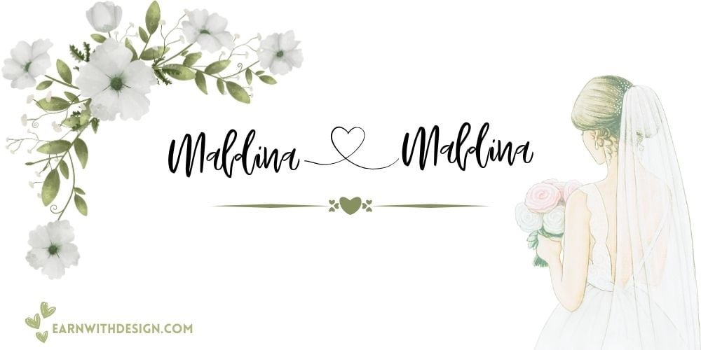 best fonts calligraphy font right font perfect font great fonts best wedding fonts Maldina
