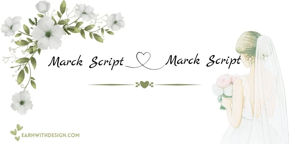 Marck Script best fonts calligraphy font right font perfect font great fonts best wedding fonts Marck Script