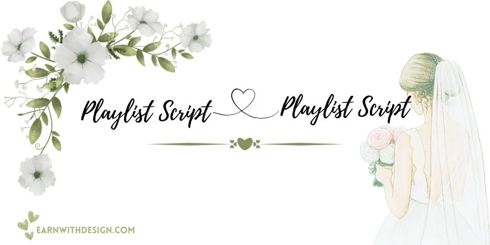 Playlist Script best fonts calligraphy font right font perfect font great fonts best wedding fonts Playlist Script