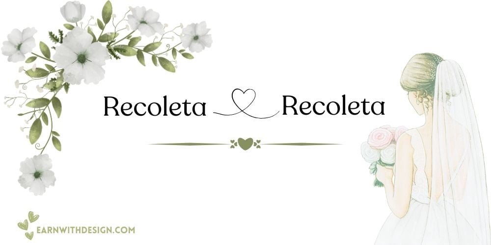 best fonts calligraphy font right font perfect font great fonts best wedding fonts Recoleta