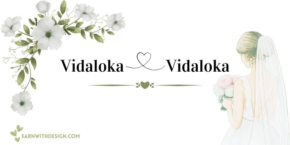 best fonts calligraphy font right font perfect font great fonts best wedding fonts Vidaloka