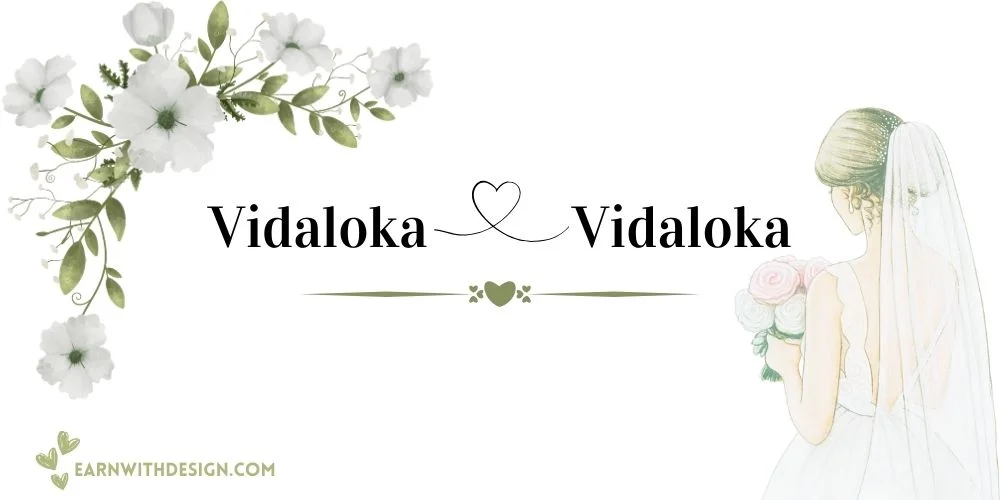 Vidaloka best fonts calligraphy font right font perfect font great fonts best wedding fonts Vidaloka