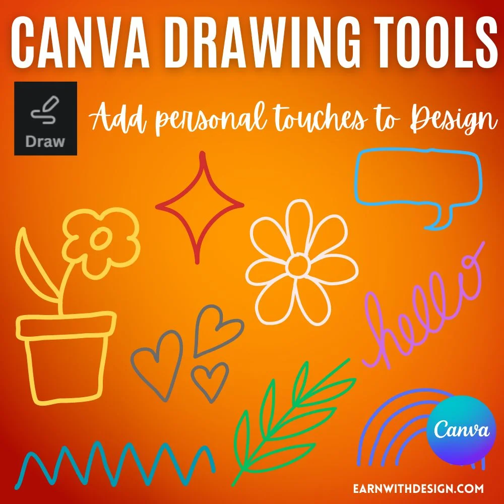 canva drawing tools canva draw tool pen tool freehand drawing