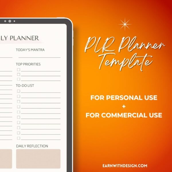 FREE Canva PLR Planner Templates for Printable and Digital