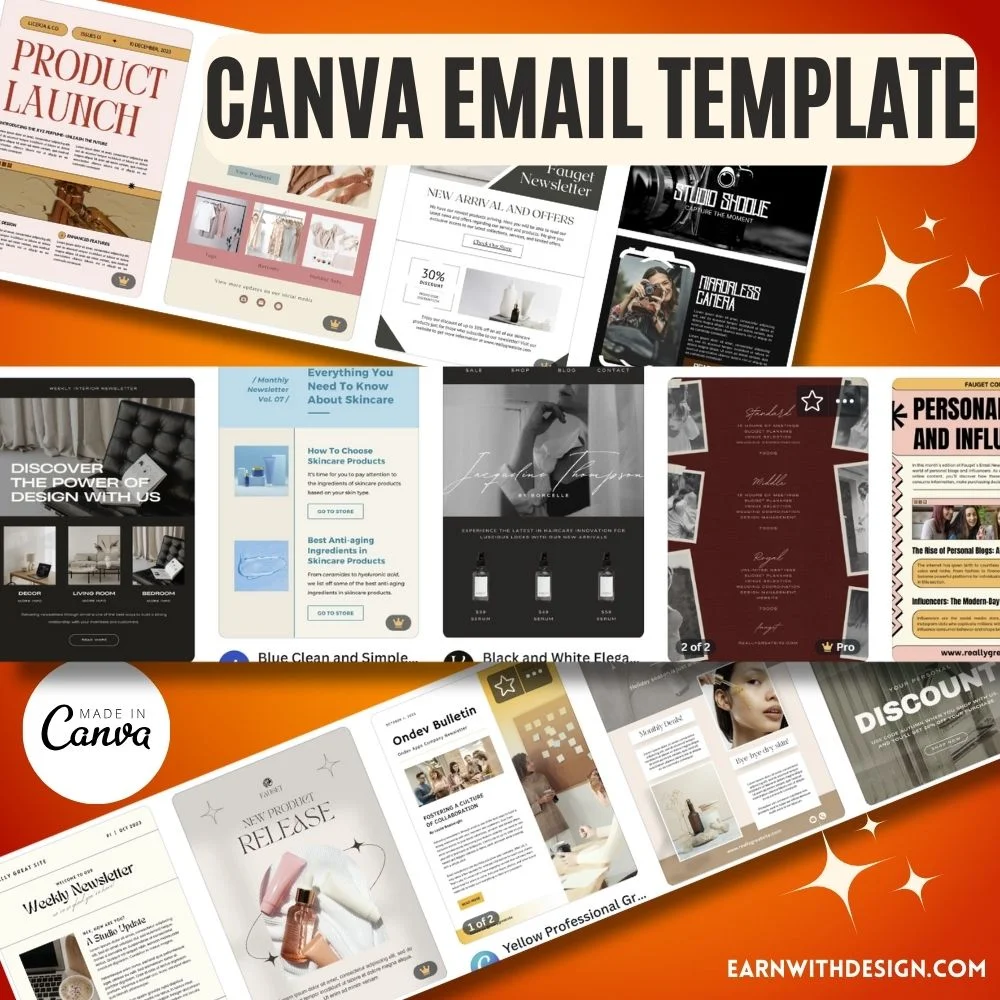 canva email template potential clients email marketing coaching business personal trainer email template professional coaches