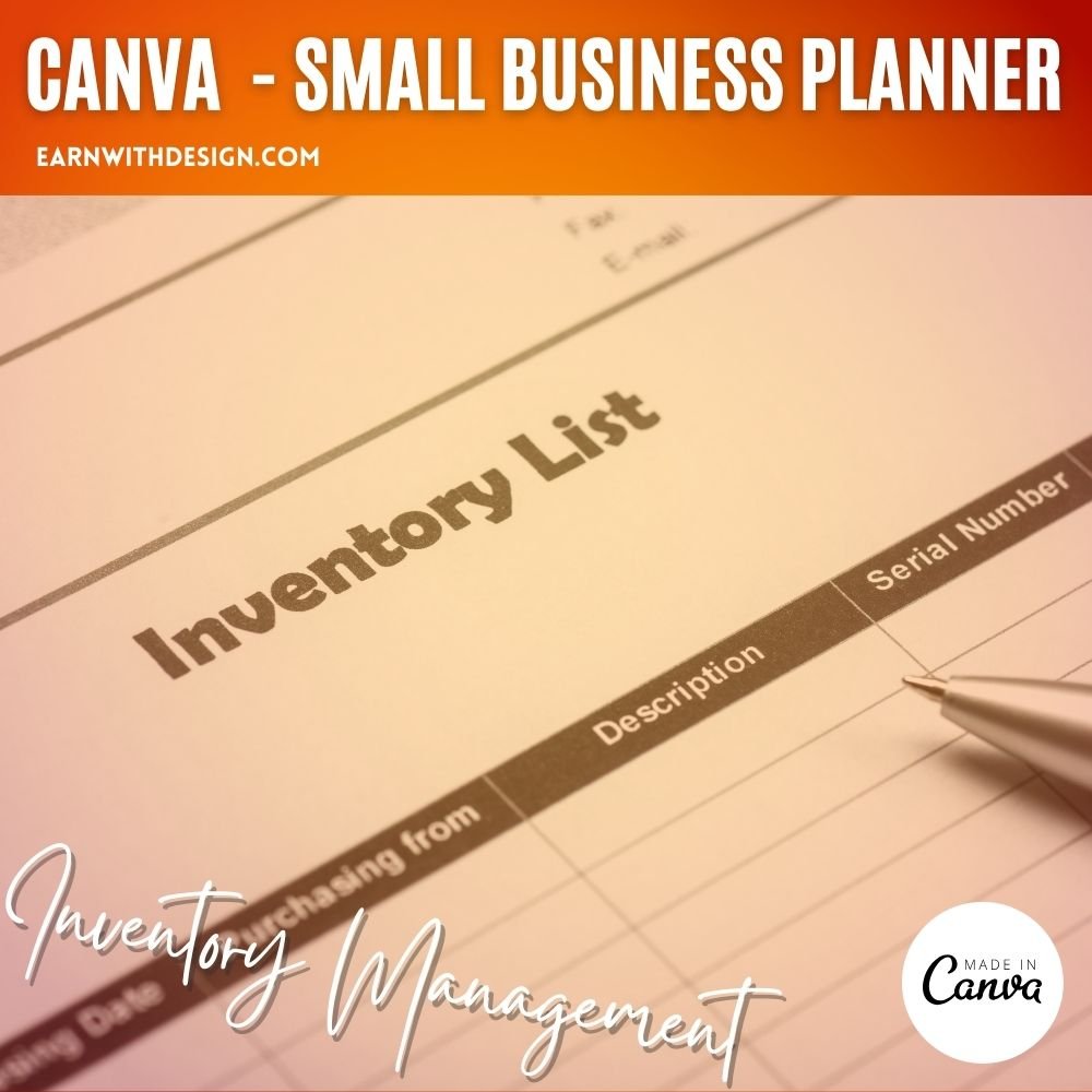 inventory tracker inventory management stock tracker perfect planner