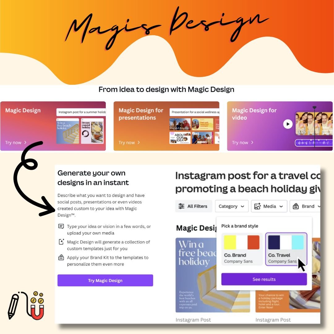 Magic design photo