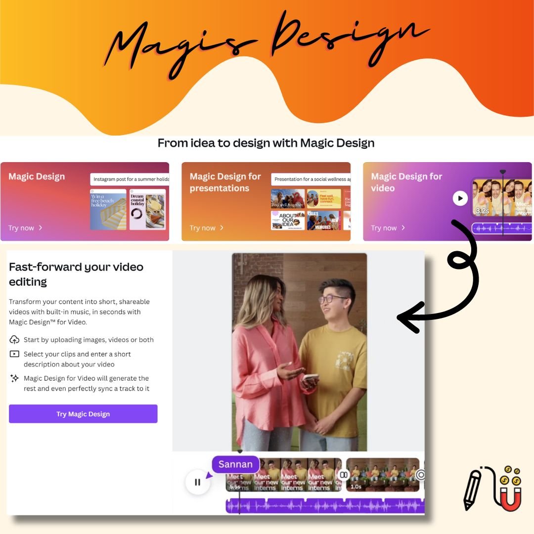 magic design video