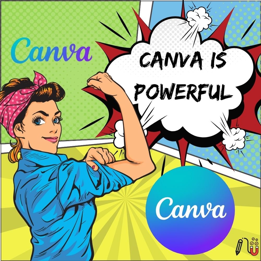 canva is powerful, canva design tools, user-friendly interface