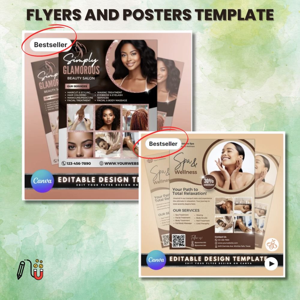 Flyers and Posters Template Flyers and Posters Template, can va template, business flyers, graphic design, business designer