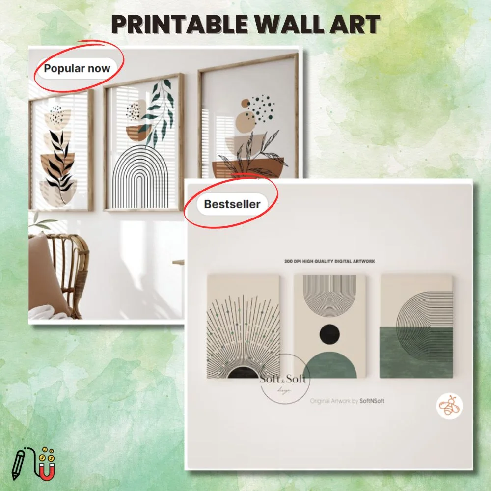 Printable Wall art (3) Printable Wall art, canva design, canva graphic design, art design, digital download