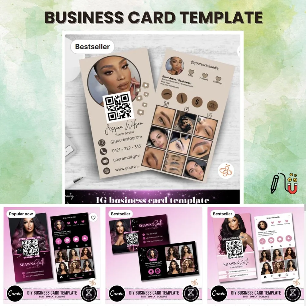 business card template canva business card template, content creators, right place, advertising partners, own website, privacy preferences, site integrity, market demand, Etsy app, logo design, whole host, target market,