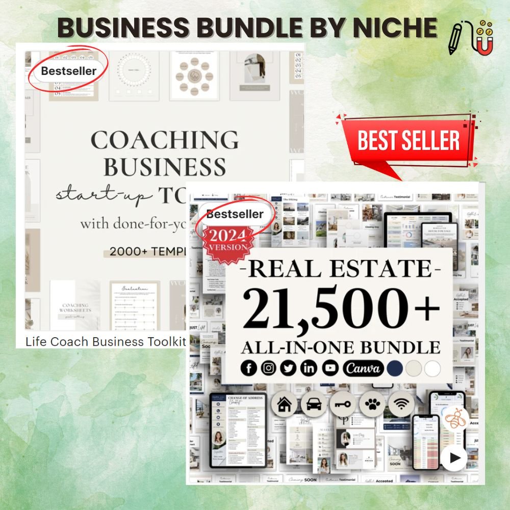 coaching and real estateBusiness Bundle by Niche coaching and real estateBusiness Bundle by Niche