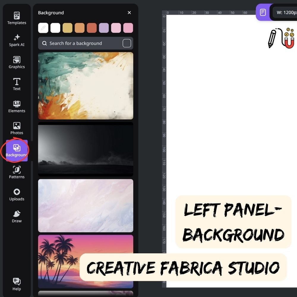 creative work, design process, design assets, CF Studio, unique features, commercial purposes, specific needs, scalable vector graphics, craft designs, skill levels, search bar, commercial license, background remover