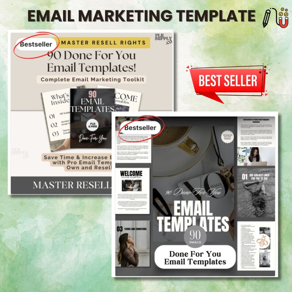 email marketing template canva template, email marketing template, done-for-you template