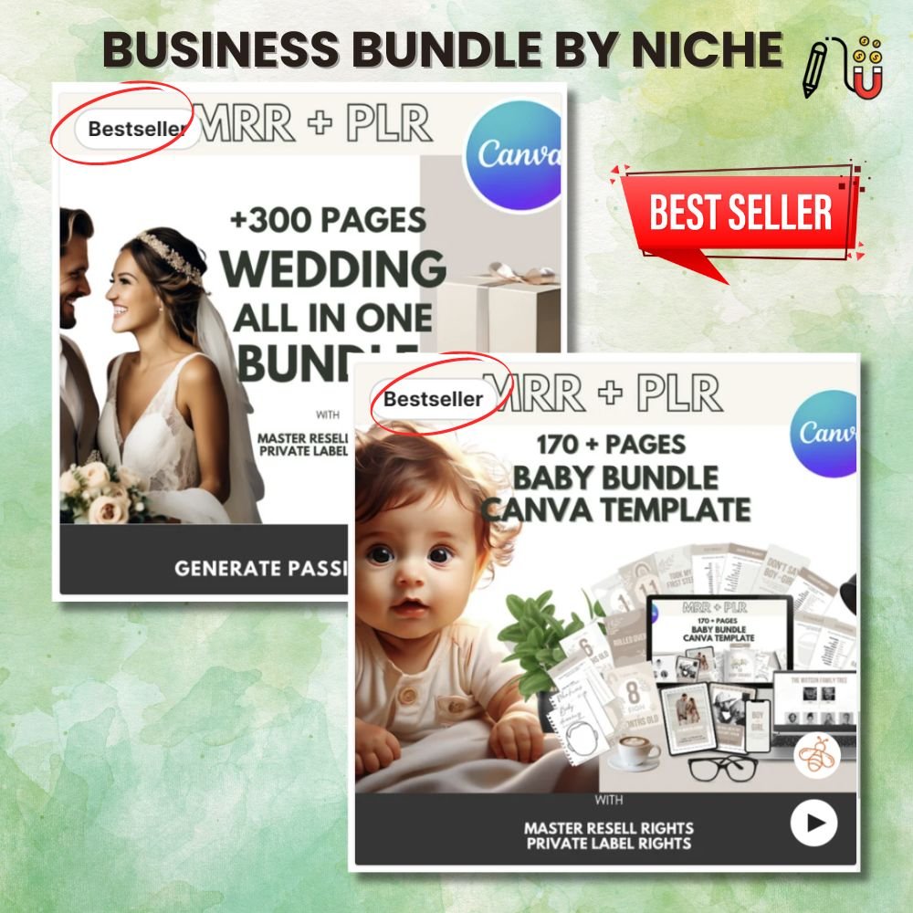 wedding and baby Business Bundle by Niche wedding and baby Business Bundle by Niche