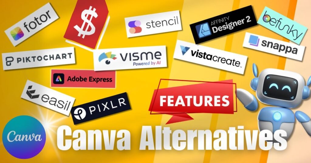 Best Canva Alternatives for Graphic Design 2024 FREE & PAID