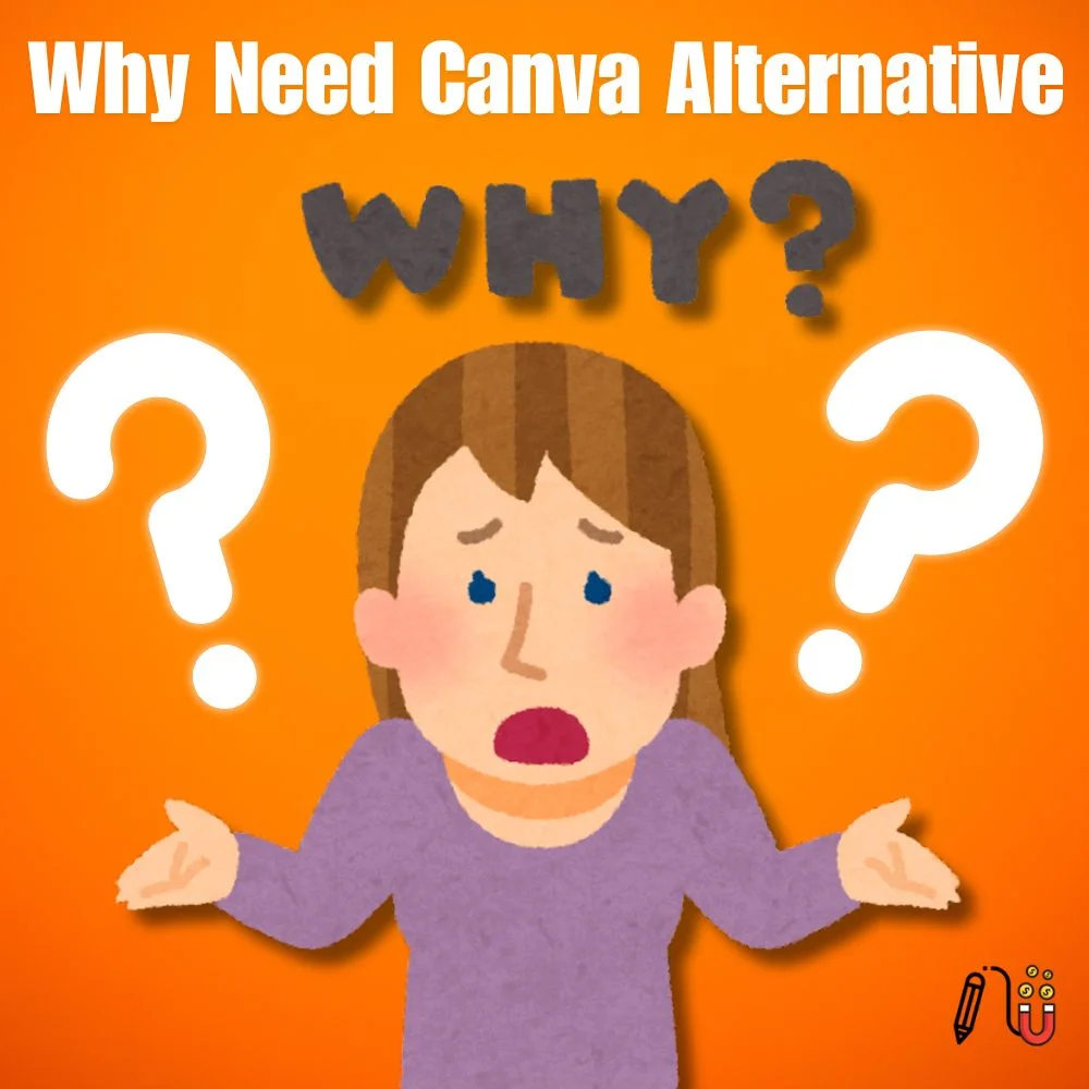 Why Need Canva Alternative wide range of templates, social media content, good alternative, good option, creative vision, blog posts, why canva