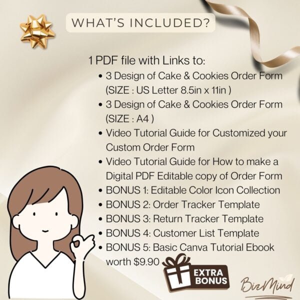 cookies order form template, bakery order form template