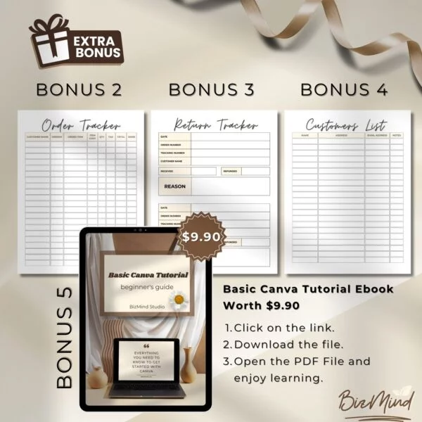 candle order form, business order form