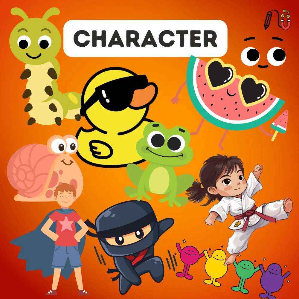 character design character design, kids animation video youtube channel