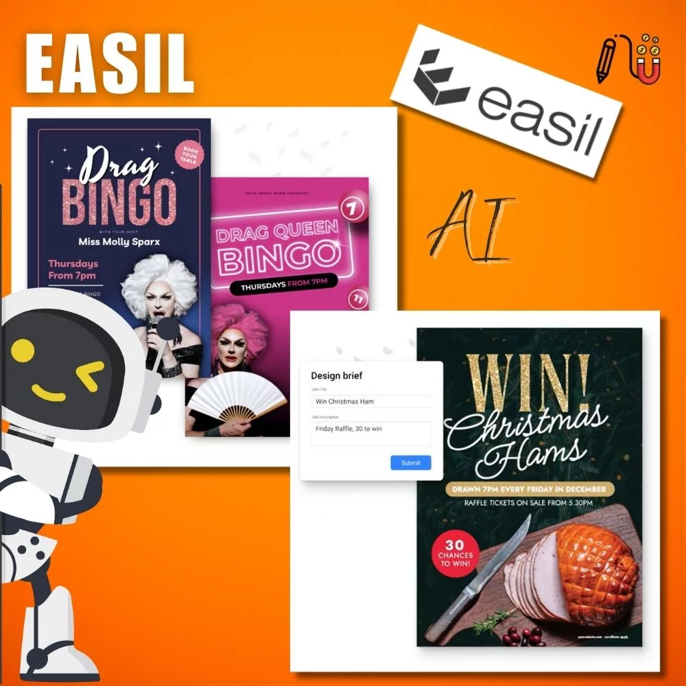 easil (6) easil, basic plan, mobile devices, various purposes, premium features, design projects, unique designs, use case, basic features, worthy canva alternative, small business owners, great alternative